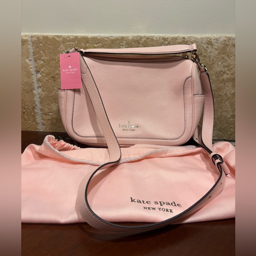 Kate Spade Blush Pink Leather Crossbody